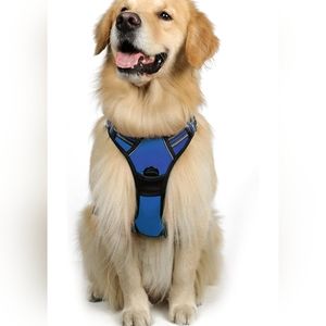 RabbitGoo Heavy Duty Dog Harness. Size Large. Royal Blue. New In Bag